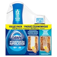 Dawn Platinum Powerwash Dish Spray, Fresh Scent Bundle, 1 Starter-Kit