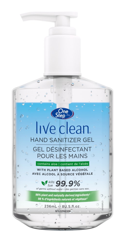 One Step Live Clean® Hand Sanitizer Gel Canadian Tire