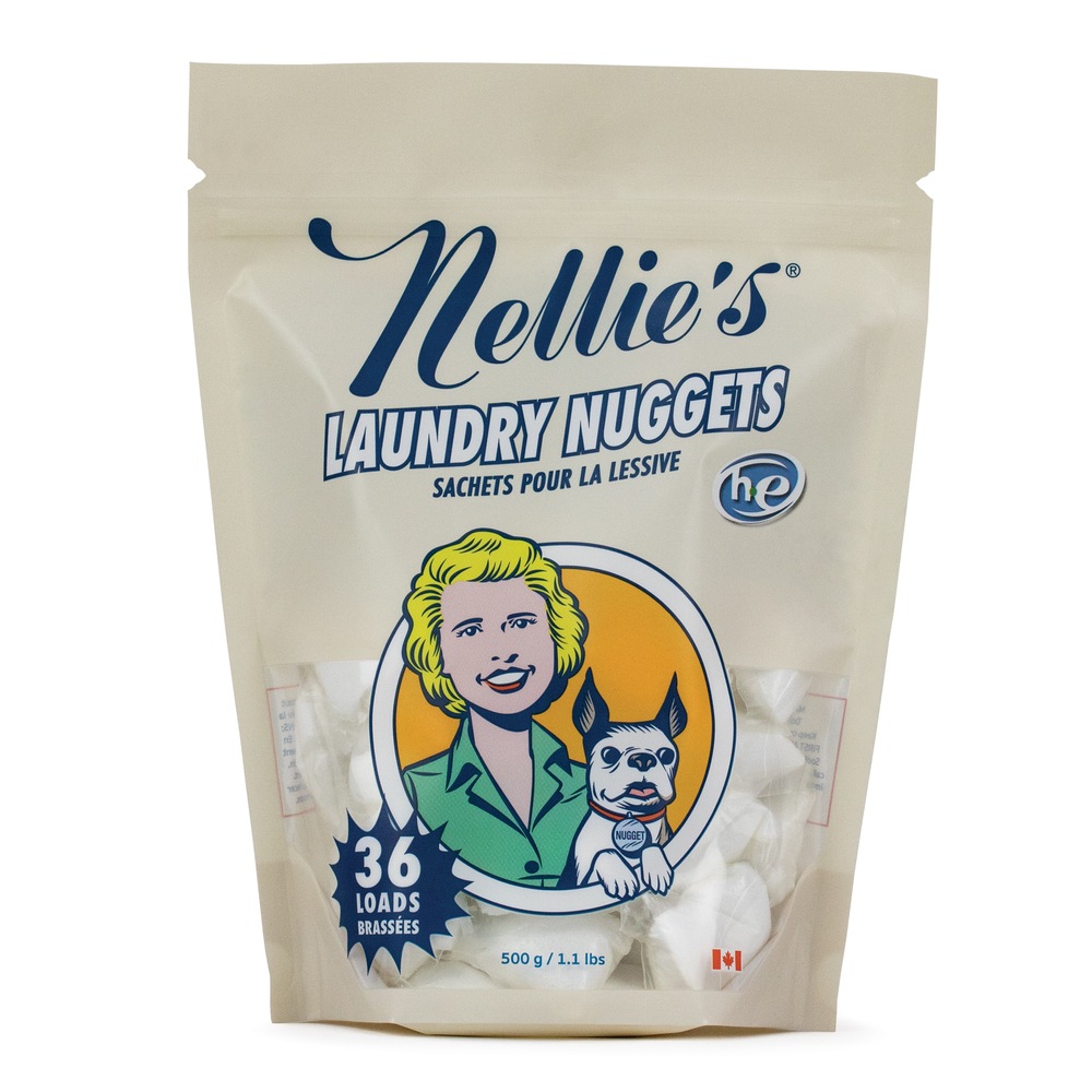 Nellie's Nuggets Laundry Detergent Pacs, Unscented, 36pk Canadian Tire