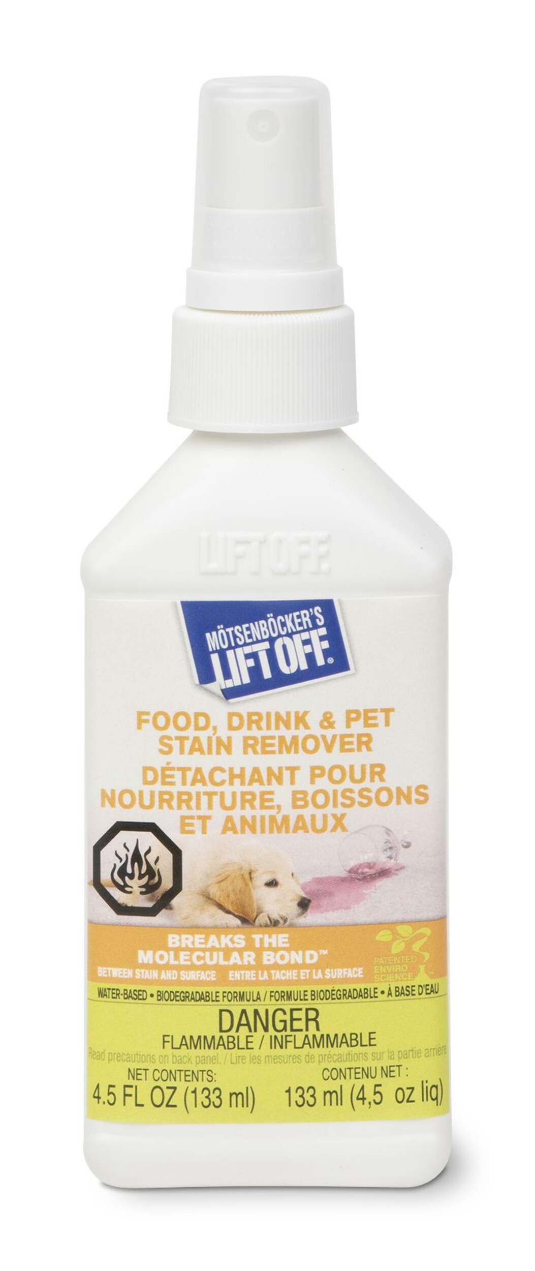 Motsenbocker's Lift Off Food, Drink & Pet Stain Remover, 133-mL Front_Flat