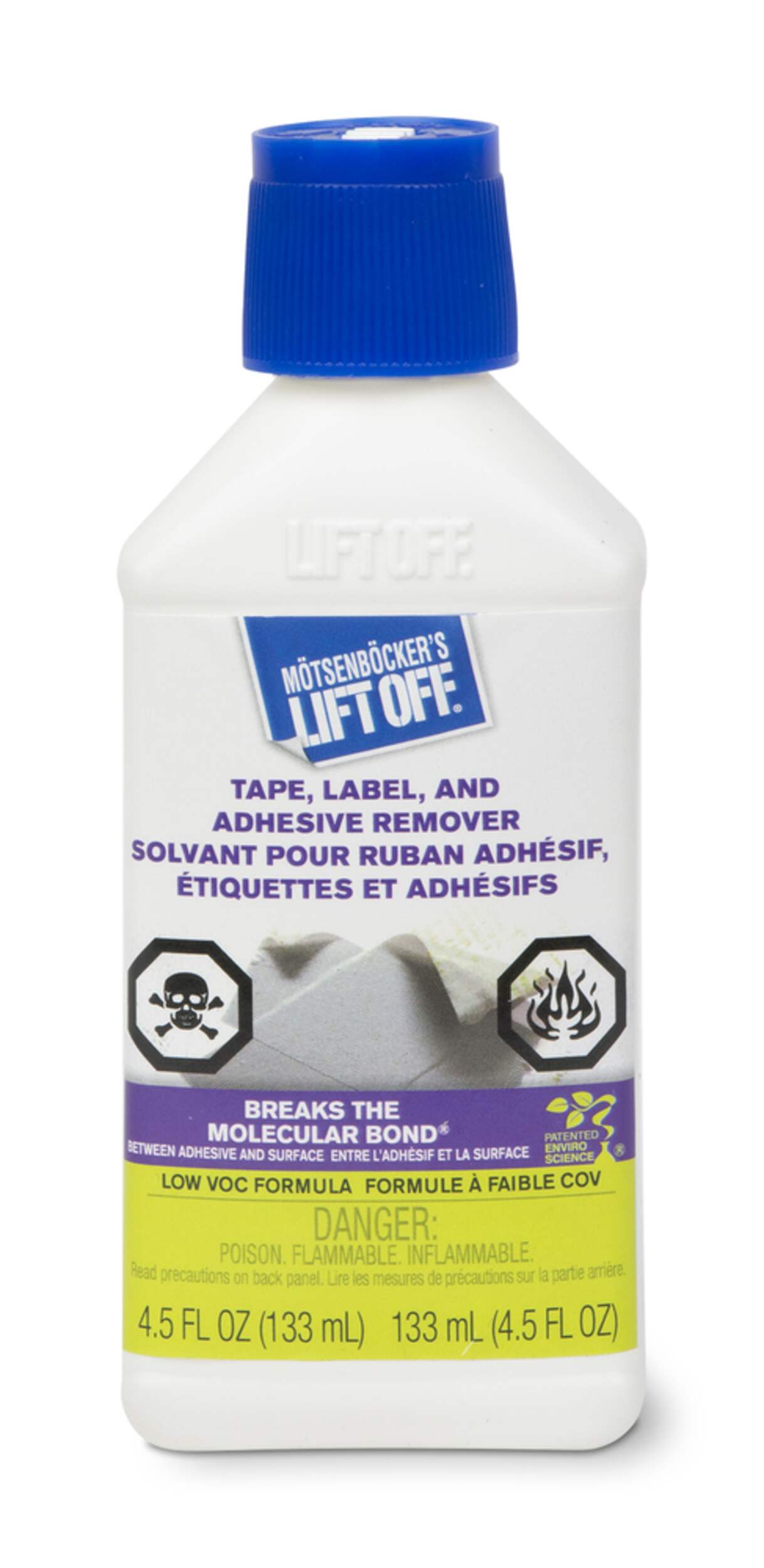 Motsenbocker's Lift Off Tape, Label & Adhesive Remover, 133-mL Front_Flat