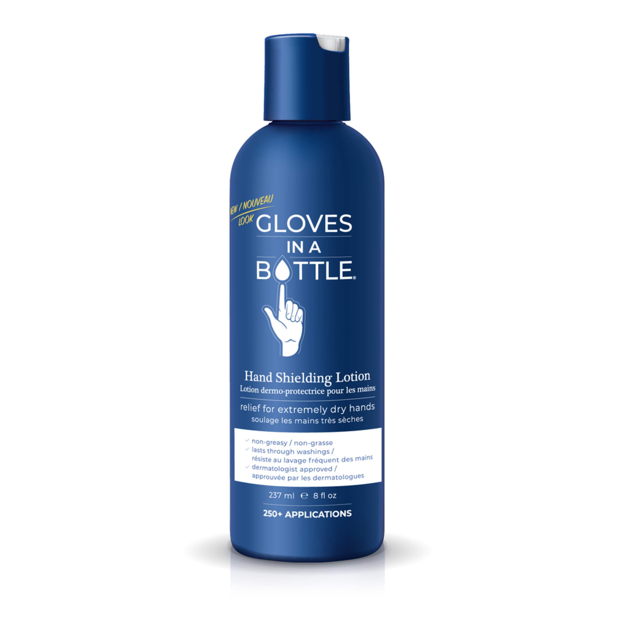 Lotion de protection des mains Gloves in A Bottle Cream, non parfumé, 237 mL Front_Flat