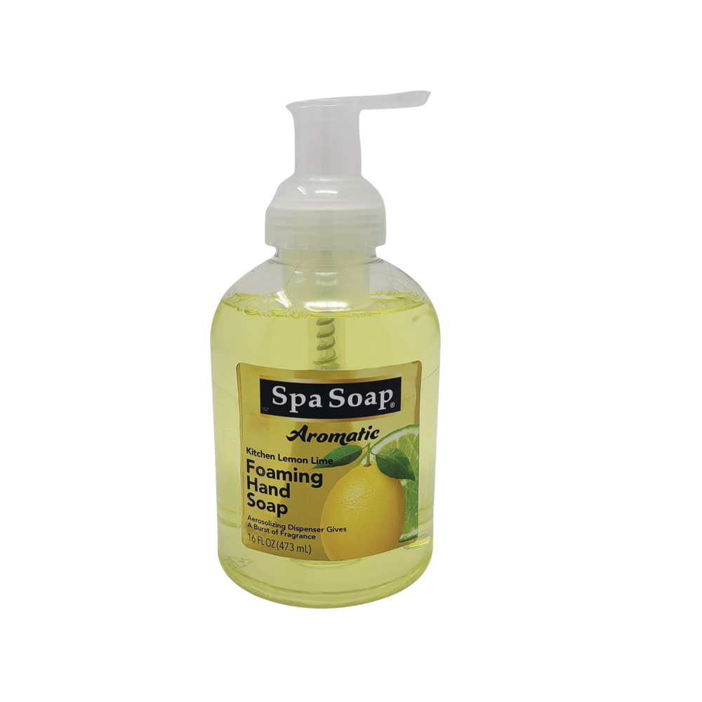 SpaSoap Aromatic Foaming Hand Soap with Pump, Assorted Scents, 473mL