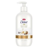 Dove Hand Soap with Pump, Shea Butter and Warm Vanilla Scent, Assorted Sizes Front_Flat