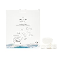 The Unscented Company Plastic-Free Laundry Detergent Pacs, Unscented, 35-pk Front_Flat