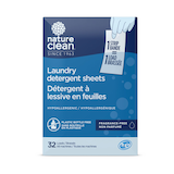 Nature Clean Hypoallergenic Laundry Detergent Sheets, Assorted Scents, 32-pk Front_Flat