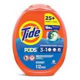 Tide PODS Laundry Detergent Original Scent, 112-pk Front_Flat