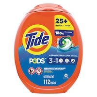 Tide PODS Laundry Detergent Original Scent, 112 count Front_Flat