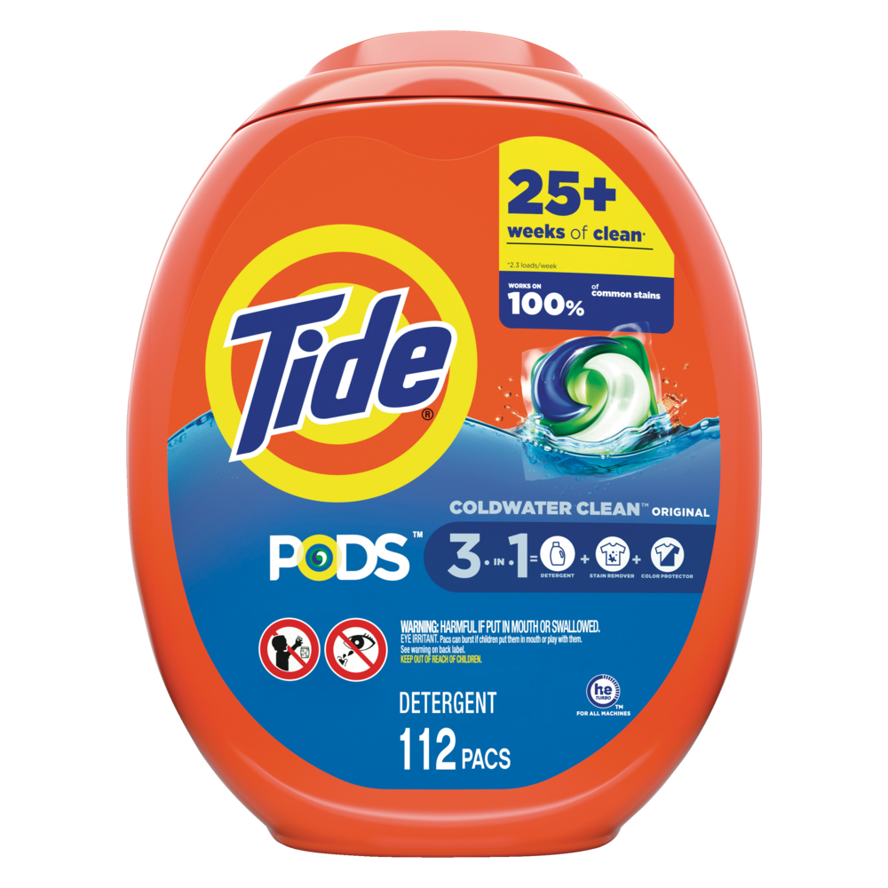 Tide PODS Laundry Detergent Original Scent, 112 count Canadian Tire