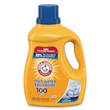 Arm & Hammer Cold Water Liquid Laundry Detergent, Clean Fresh, 100-Load, 2.96-L Front_Elevated