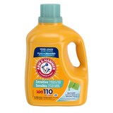 Arm & Hammer Sensitive Skin Liquid Laundry Detergent, Fresh Scent, 110-Load, 4.43-L Front_Elevated