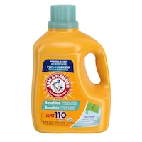 Arm & Hammer Sensitive Skin Liquid Laundry Detergent, Fresh Scent, 110-Load, 4.43-L Front_Elevated