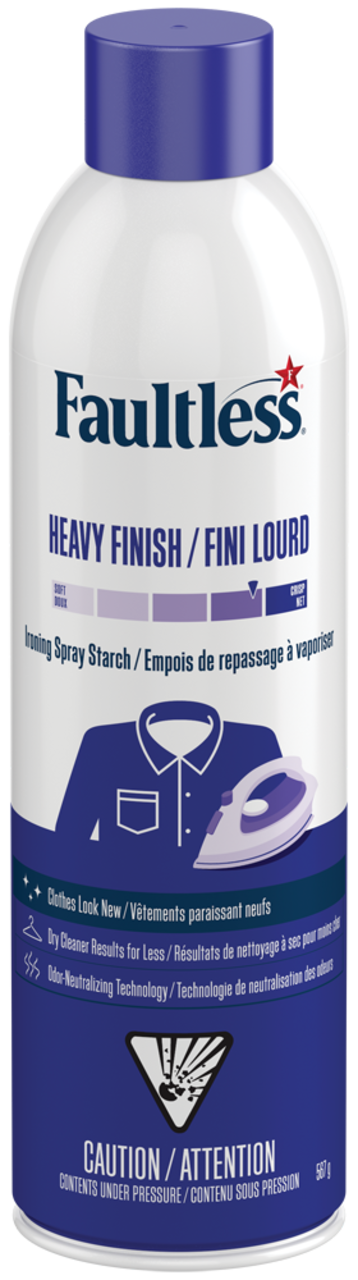 Faultless Niagara Ironing Enhancer Spray Starch - Heavy Hold or Original  Hold