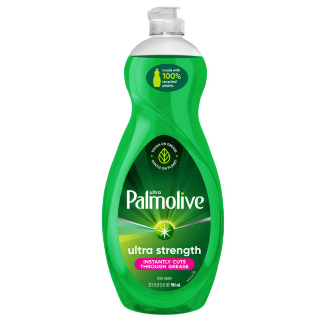 Palmolive Ultra Strength Liquid Dish Soap Detergent, Fresh Scent, 961