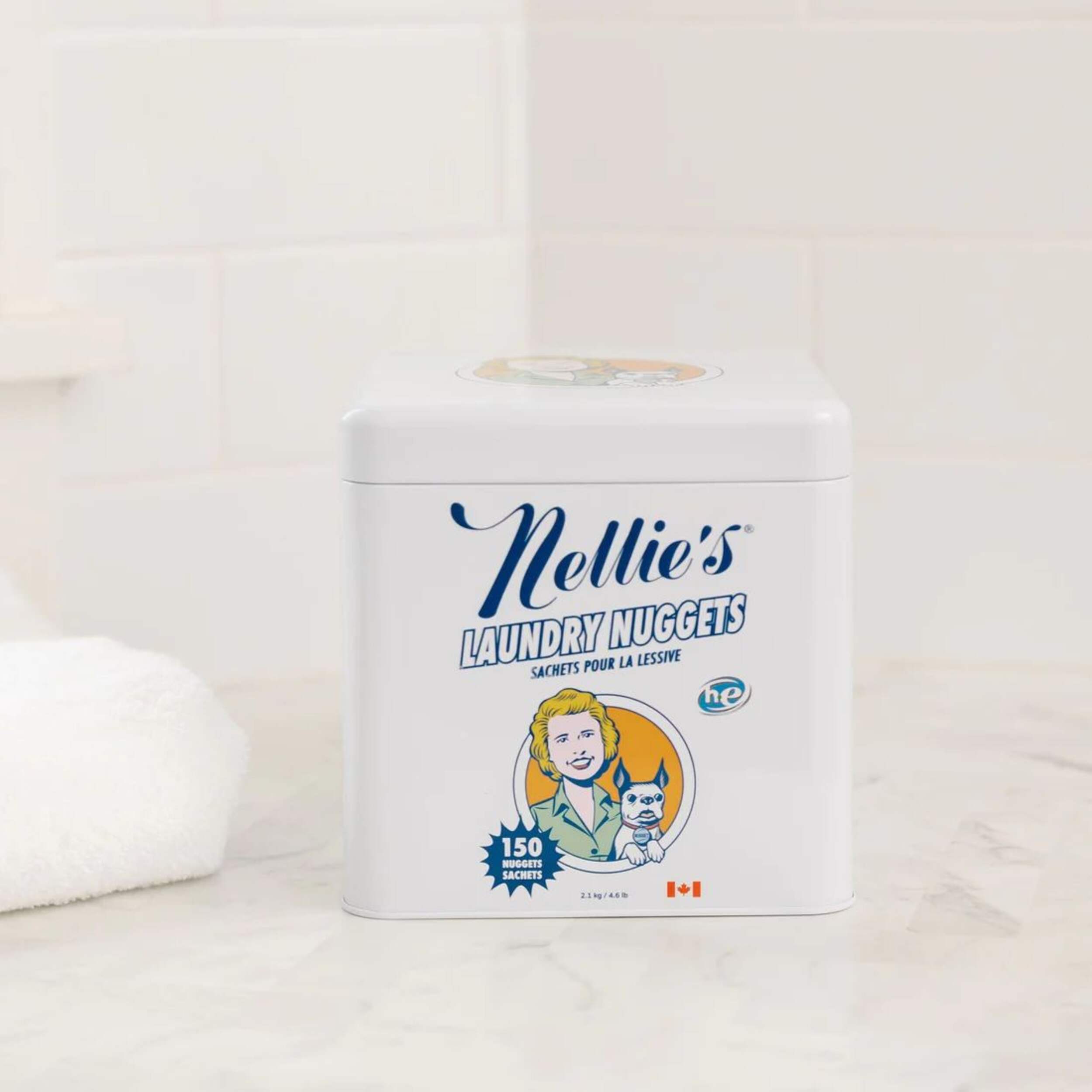 Nellie's Laundry Detergent Nuggets, Unscented, 60pk Canadian Tire