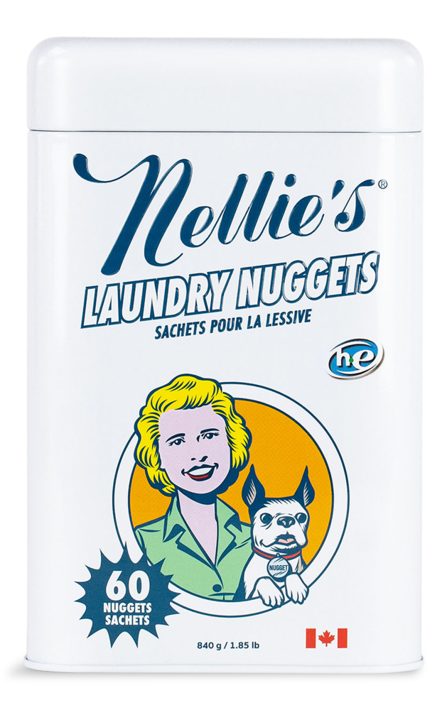 Nellie's Laundry Detergent Nuggets, Unscented, 60pk Canadian Tire