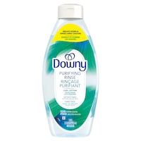 Downy RINSE & REFRESH Laundry Odor Remover and Fabric Softener, Cool Cotton, 1.43 L