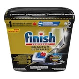 Détergent pour lave-vaisselle Finish Quantum UltraMAX, paq. 60 Front_Flat