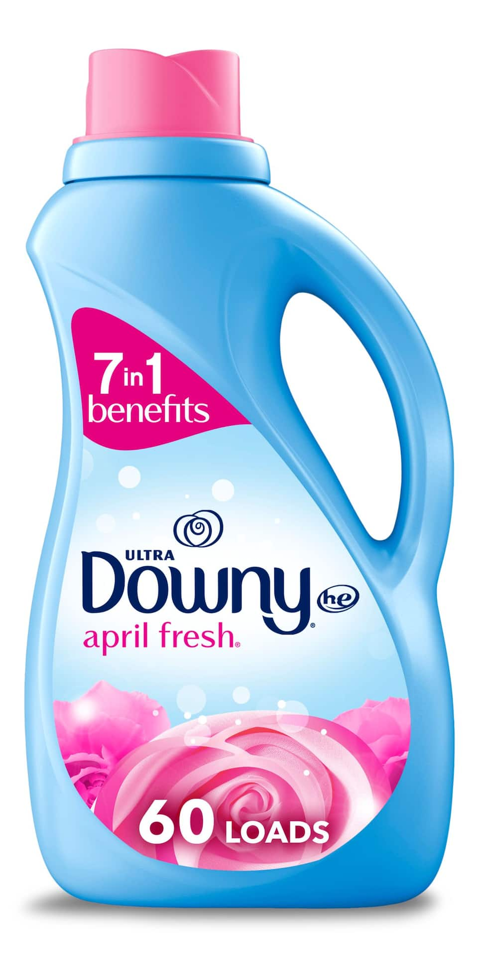 Downy Ultra Laundry Liquid Fabric Softener, HE Compatible, April Fresh ...