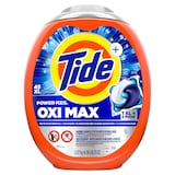 Capsules de détergent à lessive liquide Tide PODS avec Ultra Oxi 4-en-1, parfum original, paq. 57 Front_Flat