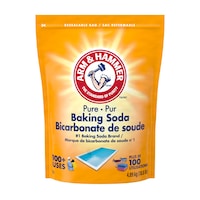Arm & Hammer Multi-Purpose Pure Baking Soda with Scoop, 4.89-kg Front_Flat