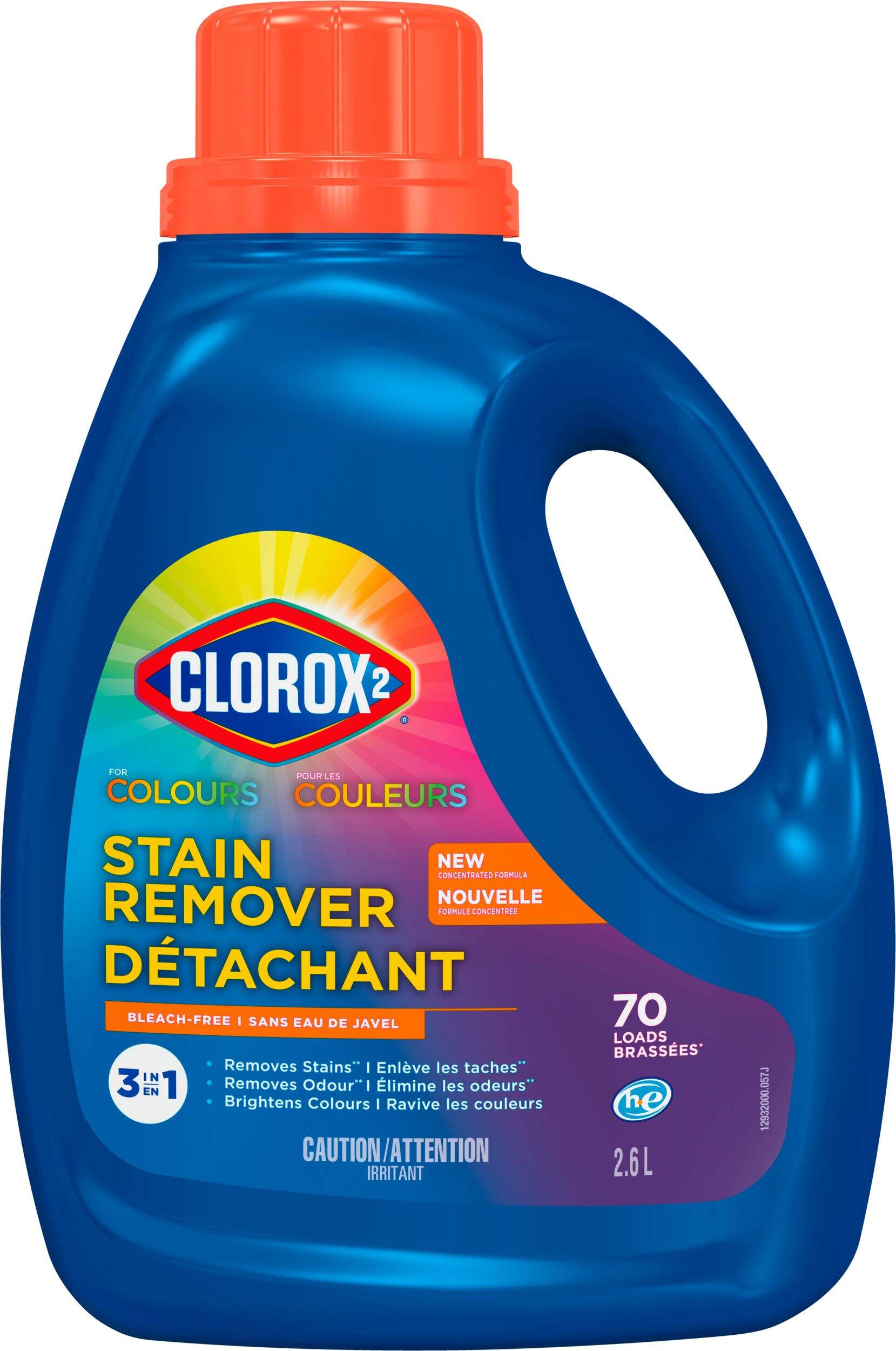 Clorox Laundry Detergent Stain Remover, 70-Loads, 2.6-L Front_Flat