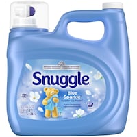 Assouplisseur liquide Snuggle Blue Sparkle Cuddle-Up Fresh, 181 brassées, 3,64 L Front_Flat