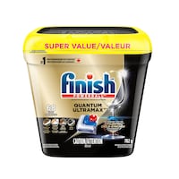 Détergeant pour lave-vaisselle Finish Powerball Quantum UltraMAX, paq. 68