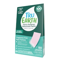 Tru Earth 3-in-1 Fabric Softener In-Wash Sheets, 50-pk Front_Angled_Left