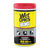 Linges antibactériens Wet Ones Big Ones, paq. 65 Front_Flat