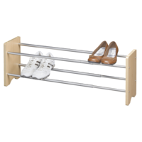 Neatfreak Expandable Shoe Rack Front_Angled_Left