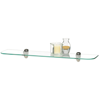 Home Collections Glass Shelf, 24-in