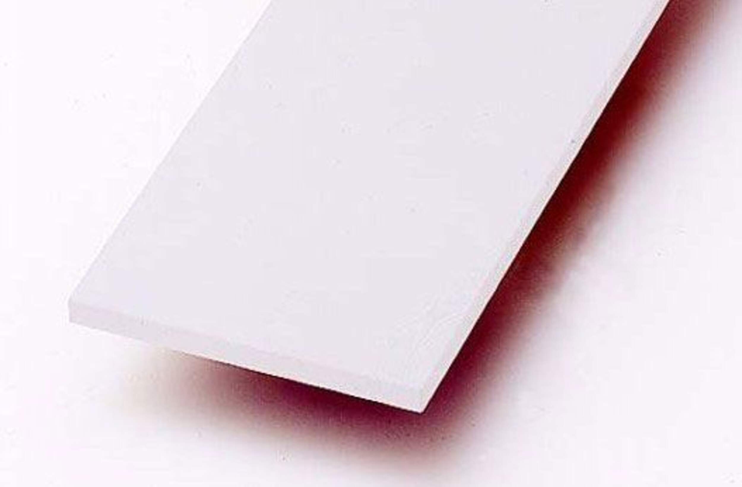 HOME COLLECTIONS Melamine Wall Shelf Board, White, 8-in x 48-in CloseUp