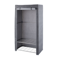type A Ease Freestanding Wardrobe with Cover & 2 Shelves