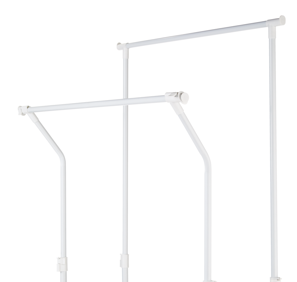 type A Linear Flared Double Rail Garment Rack Canadian Tire