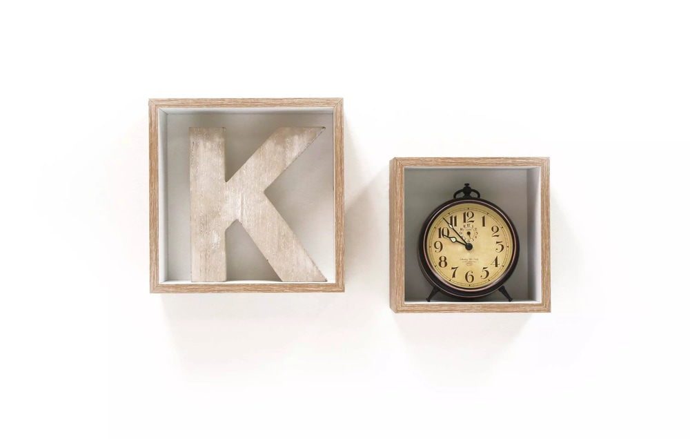 CANVAS MDF Floating Cube Wall Shelves, 2pc Canadian Tire