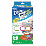 Ziploc Space Bags Large Tropical Colours, 3-pk