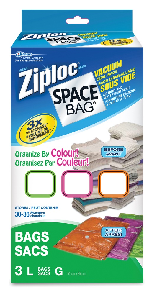 Ziploc Space Bags Large Tropical Colours, 3pk Canadian Tire