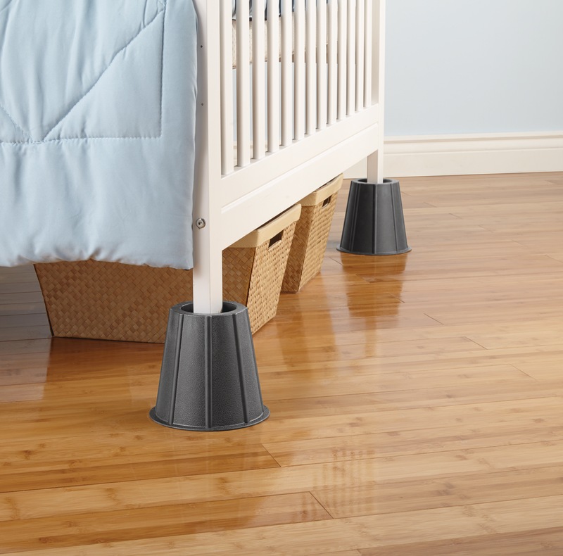 For Living Plastic Round Bed Risers, 4pk, 5.5in Canadian Tire