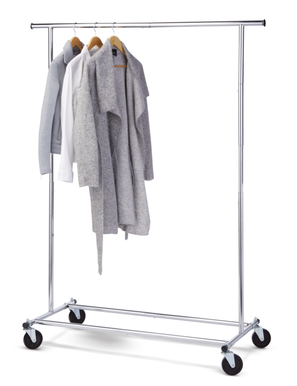 type A Radiant Commercial Adjustable Freestanding Clothing Rack