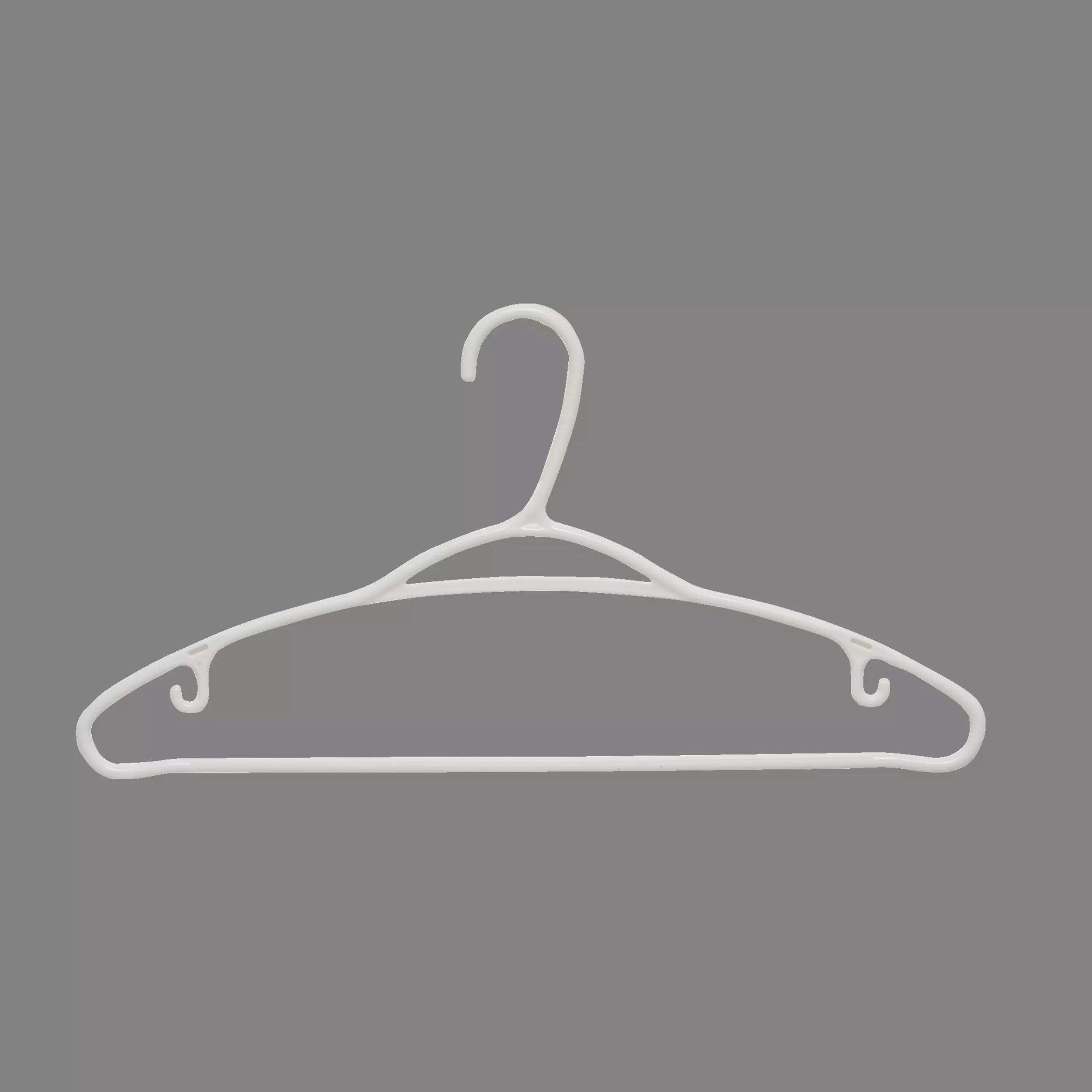 type A Plastic Slim Hangers, 24pk, White Canadian Tire