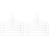 type A Plastic Slim Hangers, 10-pk Front_Flat