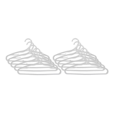 type A Plastic Slim Kids' Hangers, 10-pk Composite_or_Mixed