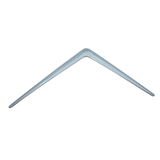 HOME COLLECTIONS Wall Shelf L-Bracket, White, 14-in x 16-in Front_Flat