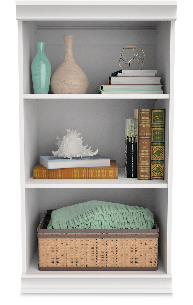 ClosetMaid Modular Stackable Closet Storage Shelf Unit, White