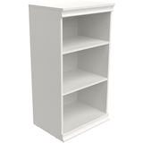 Étagère de rangement modulaire empilable pour placard ClosetMaid, blanc Front_Angled_Right