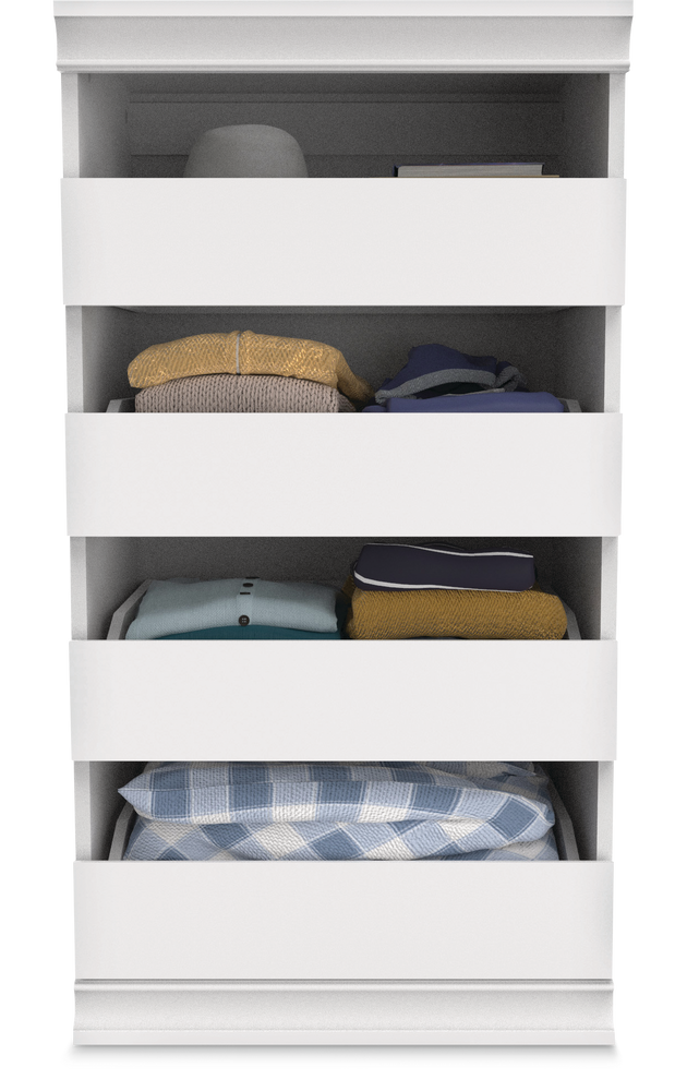 ClosetMaid Modular Stackable 4Drawer Storage Unit, White Canadian Tire