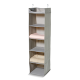 Range-placard suspendu à 5 tablettes Type A Ease, gris Front_Angled_Left