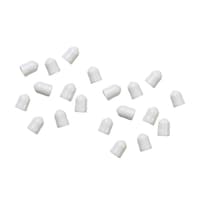 ClosetMaid Shelf Track End Cap, White