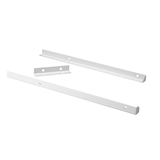 ClosetMaid Suite Symphony Metal Top Shelf Support Kit, White Composite_or_Mixed